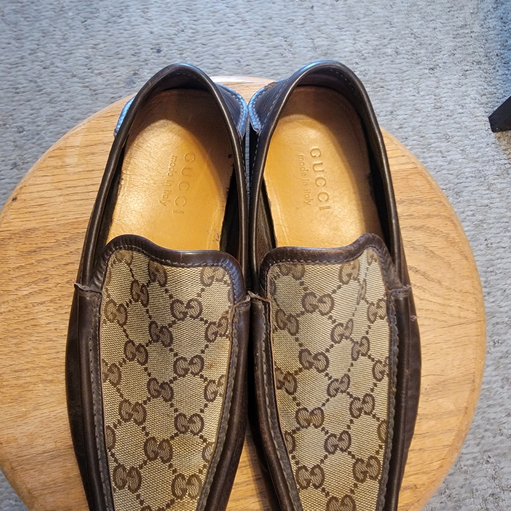 Gucci Brown Men's Loafers 5.5 Euro 7.5 Usa